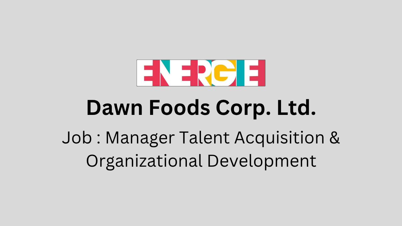Manager Talent Acquisition & Organizational Development