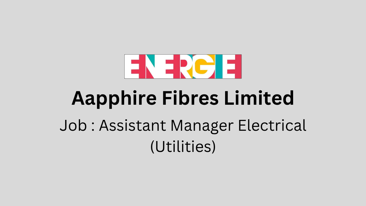 Assistant Manager Electrical (Utilities)