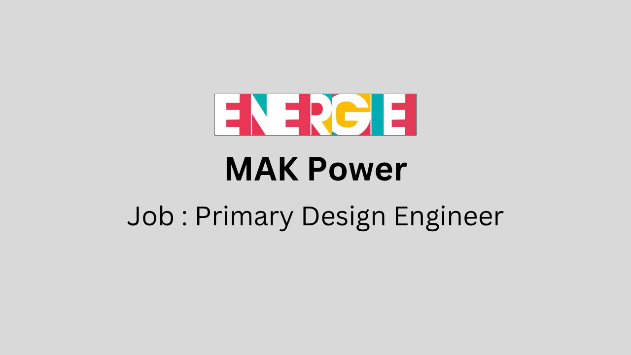 Primary Design Engineer