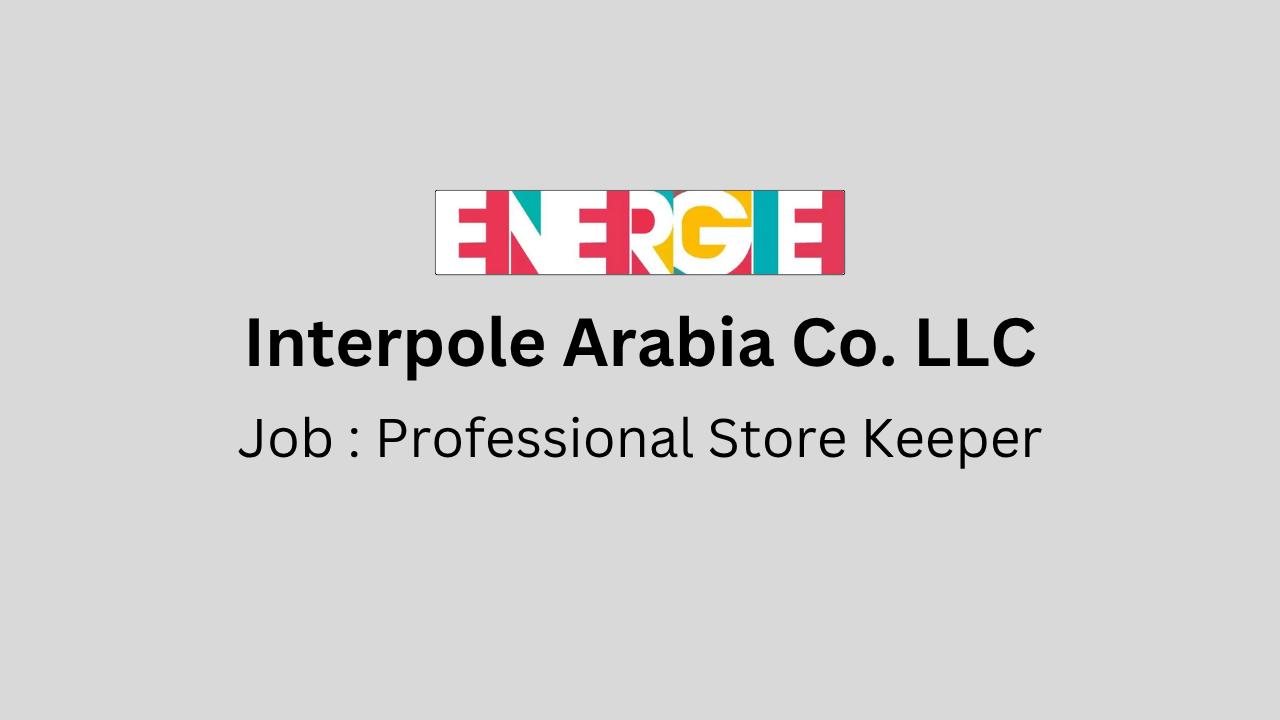 Professional Store Keeper