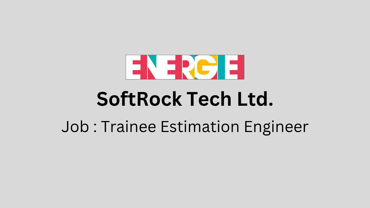 Trainee Estimation Engineer