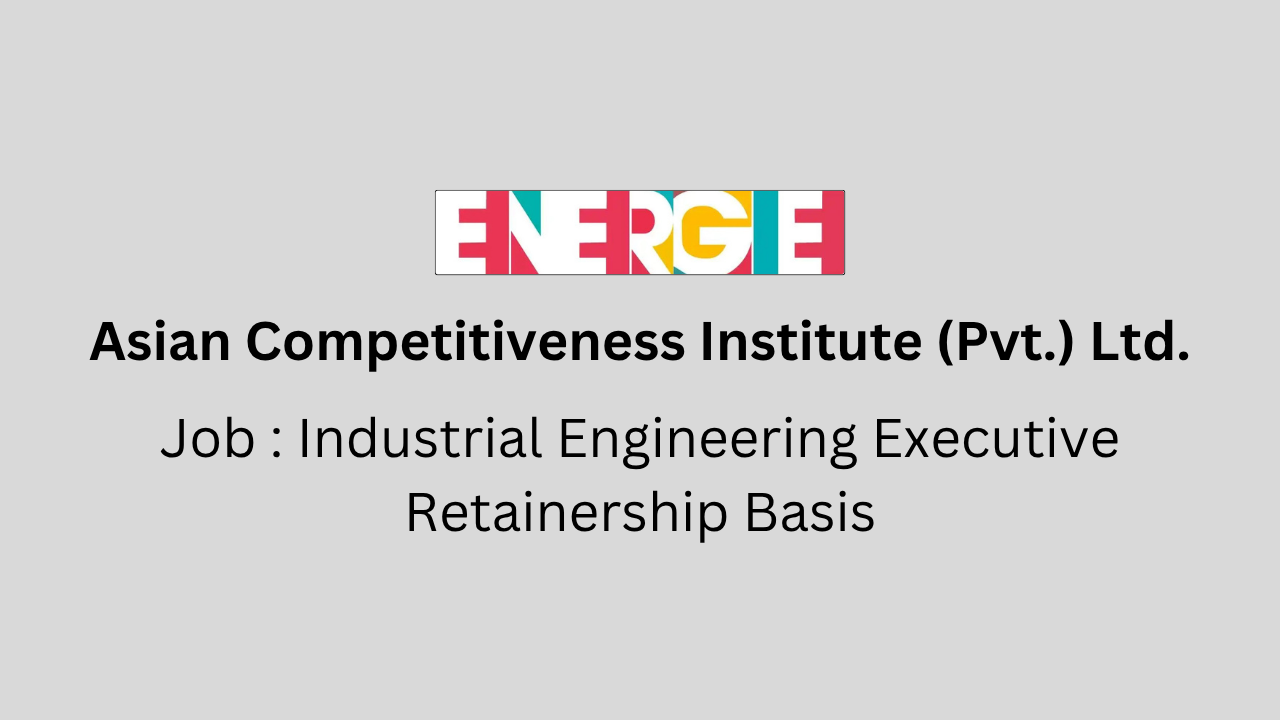 Industrial Engineering Executive Retainership Basis