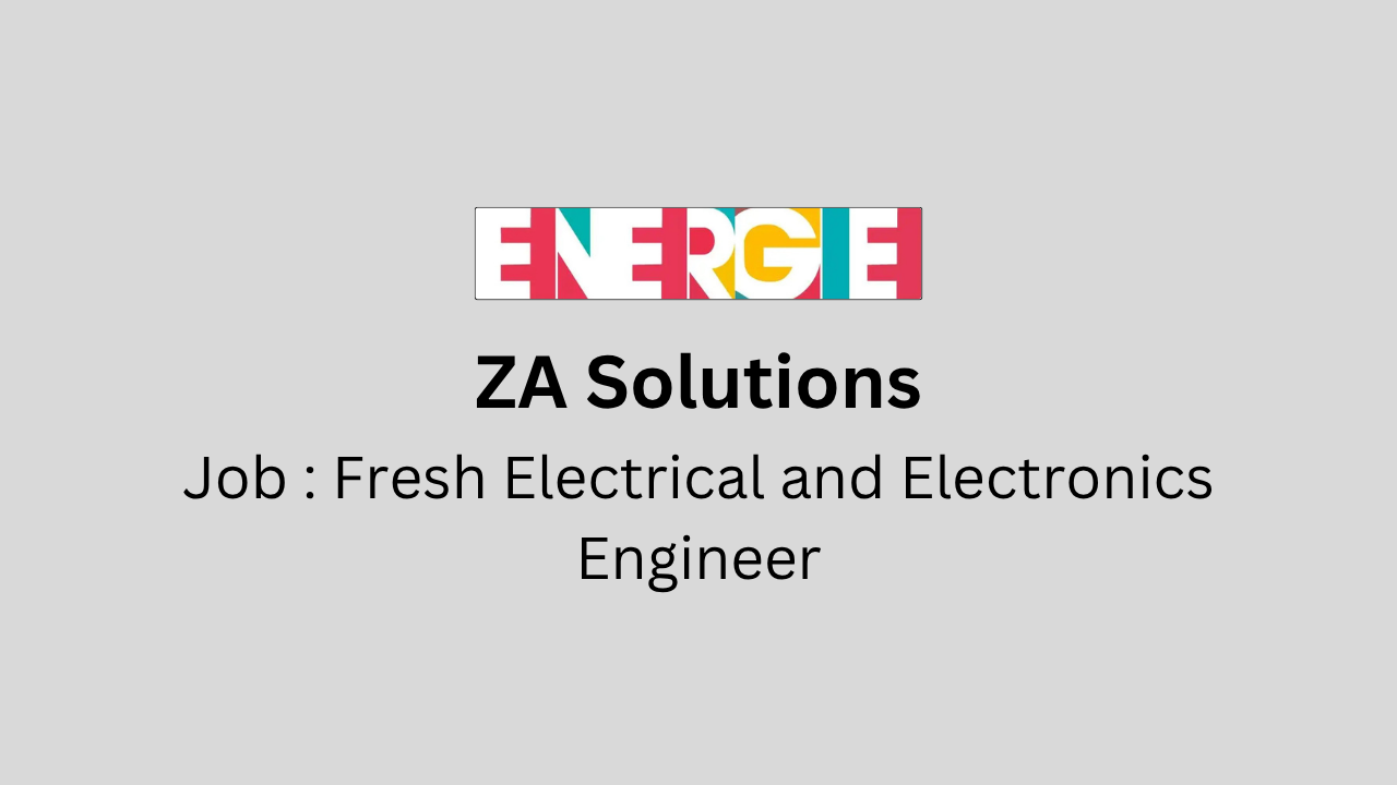 Electrical Engineer & Mechanical Engineer
