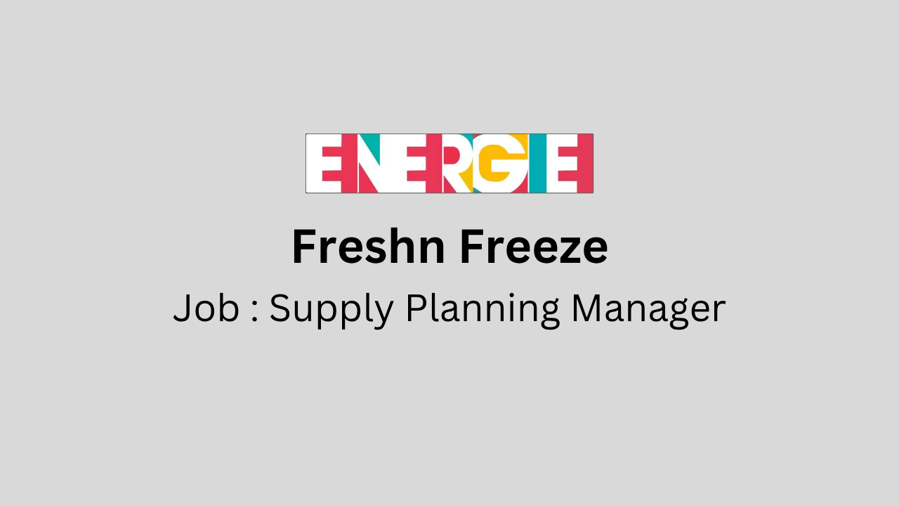 Supply Planning Manager