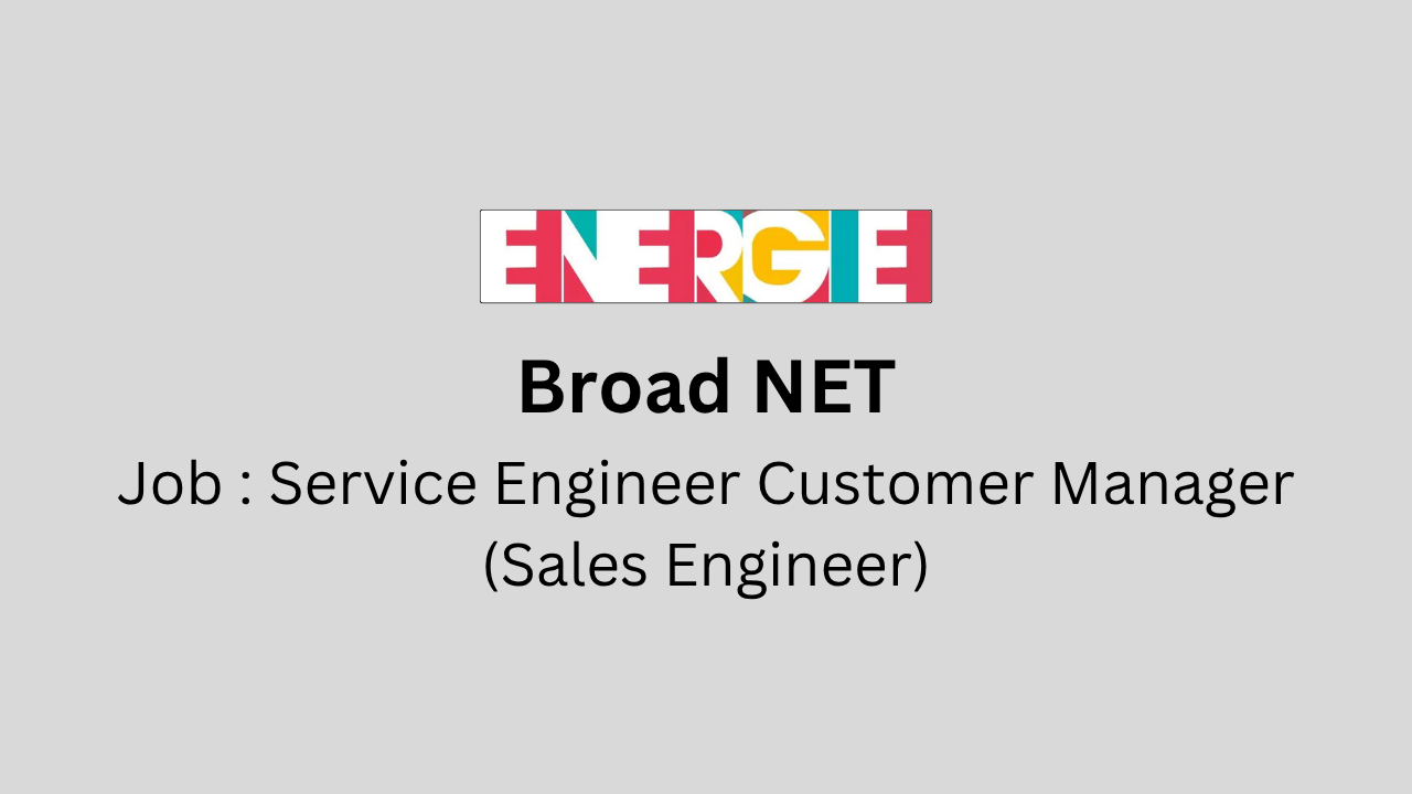 Service Engineer Customer Manager (Sales Engineer)