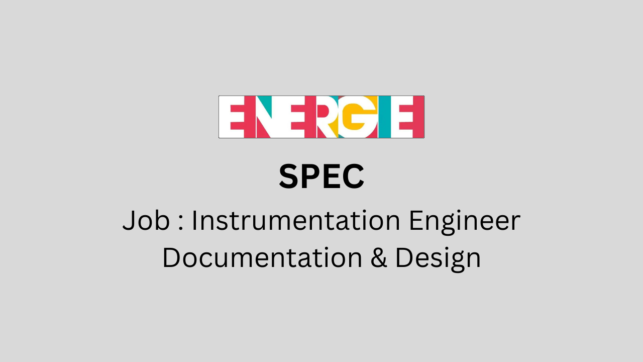 Instrumentation Engineer Documentation & Design