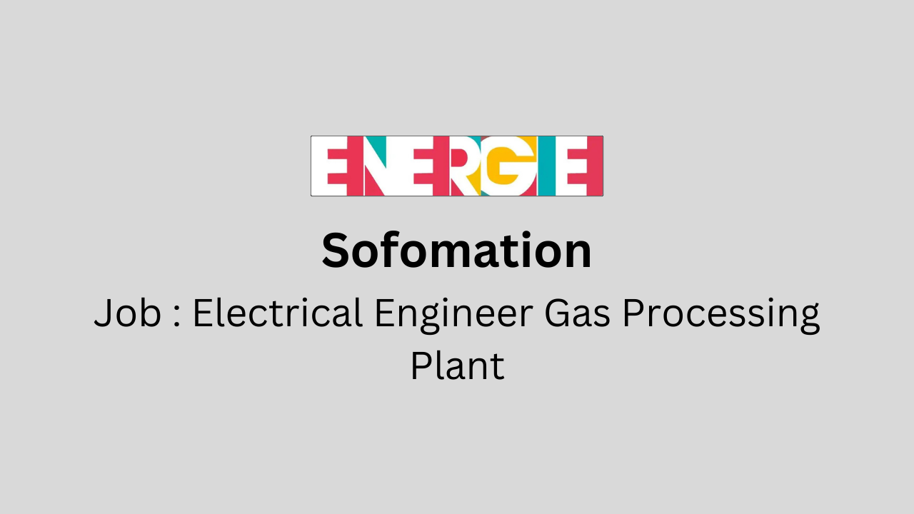 Electrical Engineer Gas Processing Plant