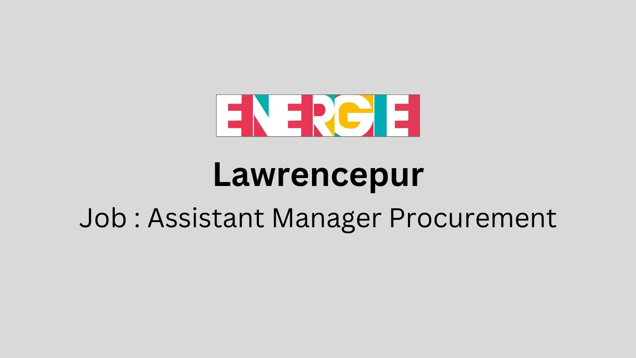 Assistant Manager Procurement