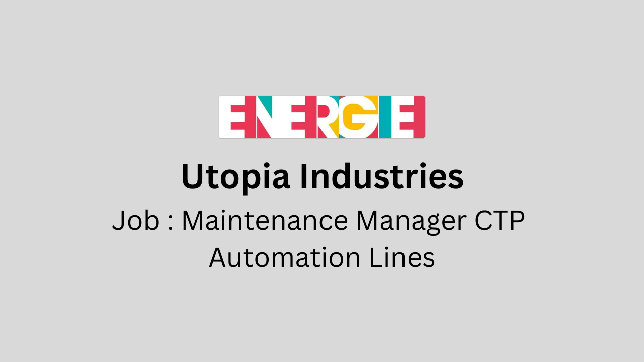 Maintenance Manager CTP Automation Lines