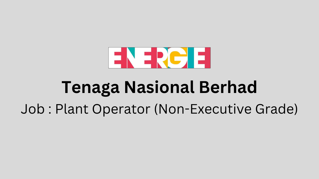 Plant Operator (Non-Executive Grade)