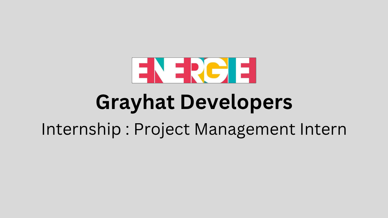 Project Management Intern