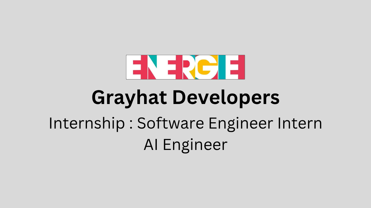 Software Engineer Intern AI Engineer